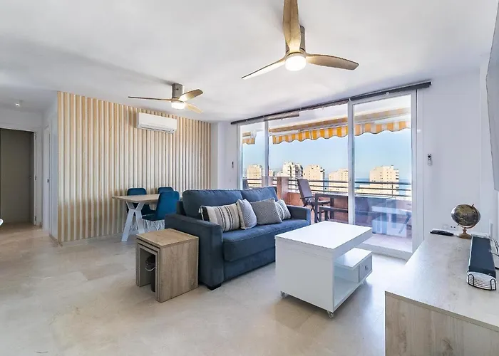 Vistas Azules -- Remodeled, Large Terrace, Spectacular Ocean Views And Level Access * Torremolinos